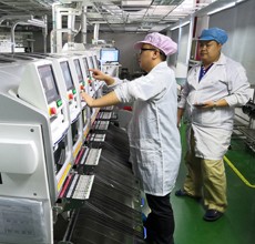 设备调试到生产